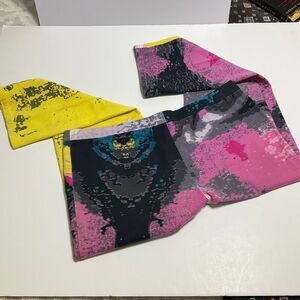 Vintage 90's Genny 4 Pocket Multicolor Cigarette Jeans, Size 18